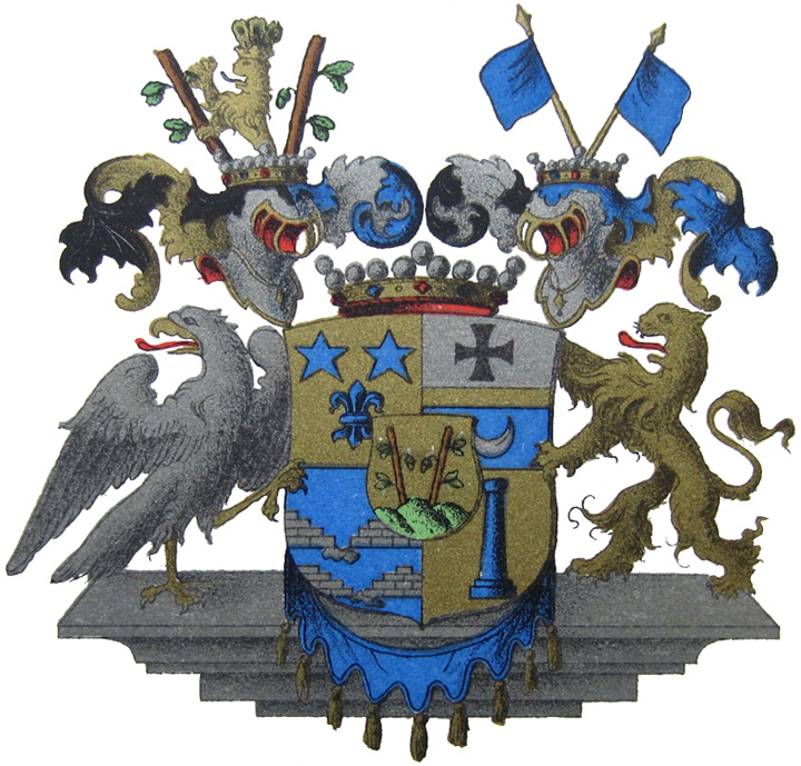 Wappen Freiherr Carl Adam von Stackelberg¹